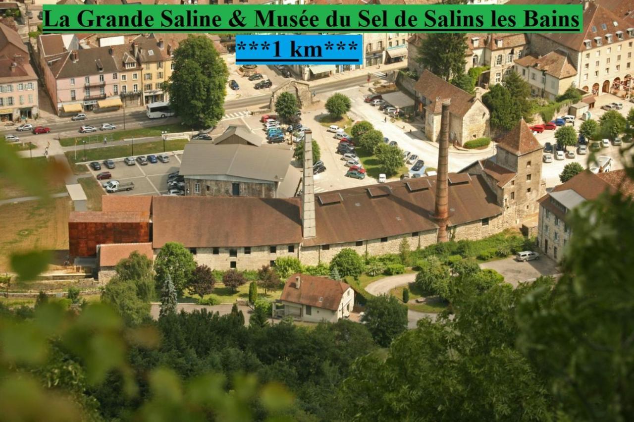Appartement Cosy Pink Salins Les Bains ภายนอก รูปภาพ